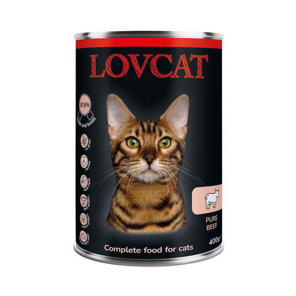 LOVCAT Wołowina 400 g