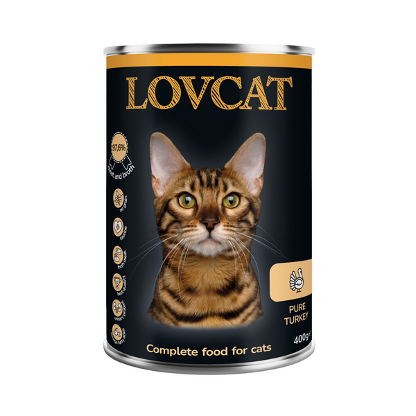 LOVCAT Indyk Kaczka 400 g