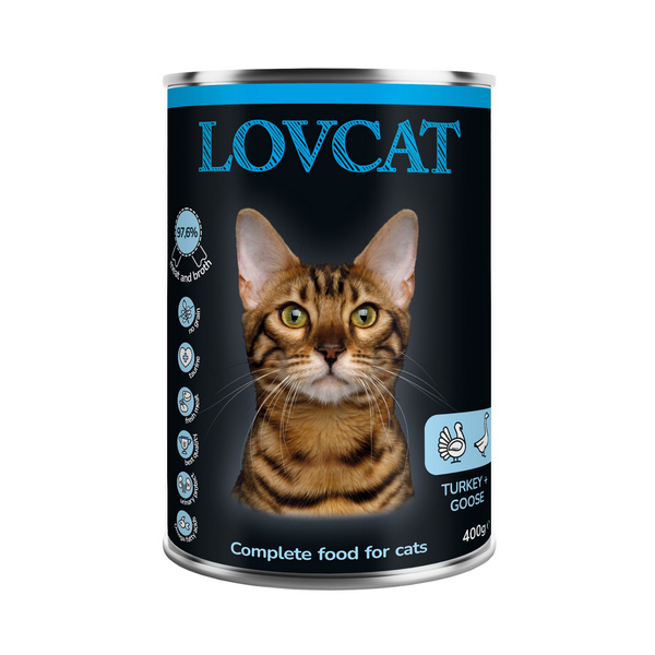 LOVCAT Indyk Kaczka 400 g
